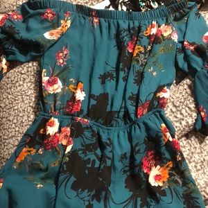 Off the shoulder one peice